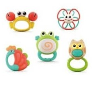 جغجغه دندانگیر 5 عددی هولی تویز Hola Toys مدل E318B-اسباب بازی